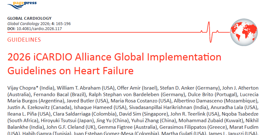 iCARDIO Alliance Global Implementation Guidelines on Heart Failure 2025